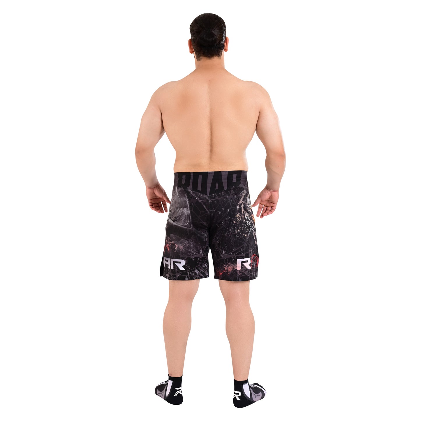 Roar Bjj Nogi Compression Grappling fight Workout Sublimated Shorts With Phone Pocket For Men