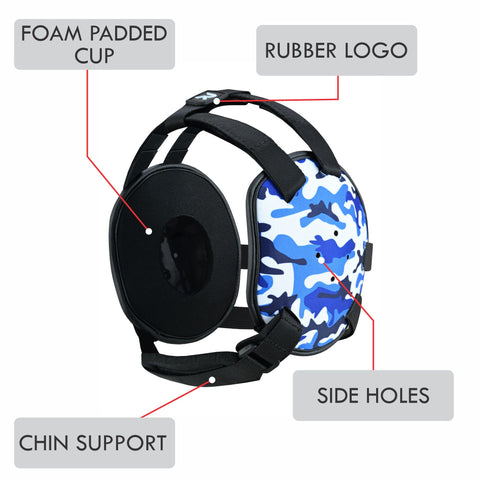 ROAR MMA Kids Cup Ear Guard Adjust Wrestling Protective MMA Headgear