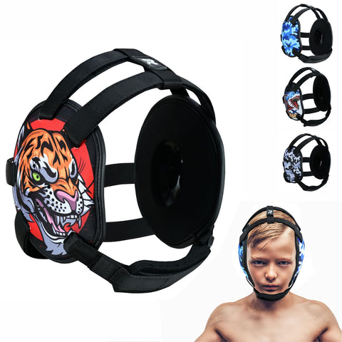 ROAR MMA Kids Cup Ear Guard Adjust Wrestling Protective MMA Headgear