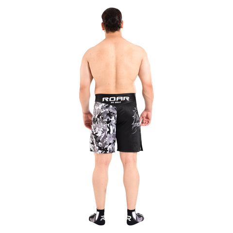 Roar Bjj Nogi Compression Grappling fight Workout Sublimated Shorts With Phone Pocket For Men