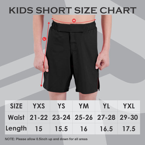Roar MMA Kids Shorts Spider