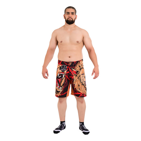 ROAR Kick Boxing MMA Cage Fight Grappling MUAY Thai Men's Short BJJ Shorts