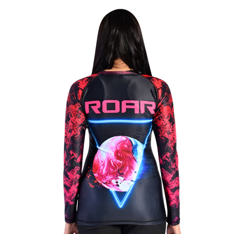 ROAR Ladies MMA Rash Guard Multi