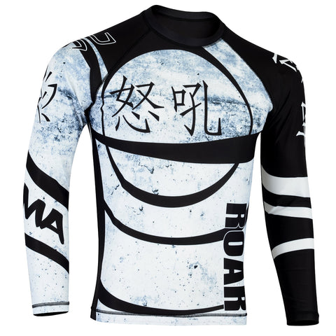 Roar MMA Rash Guard BJJ Long Sleeve Compression Fight Gear Shirt No Gi - Roar-int