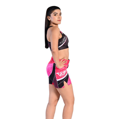 ROAR Ladies MMA Shorts PF Pink