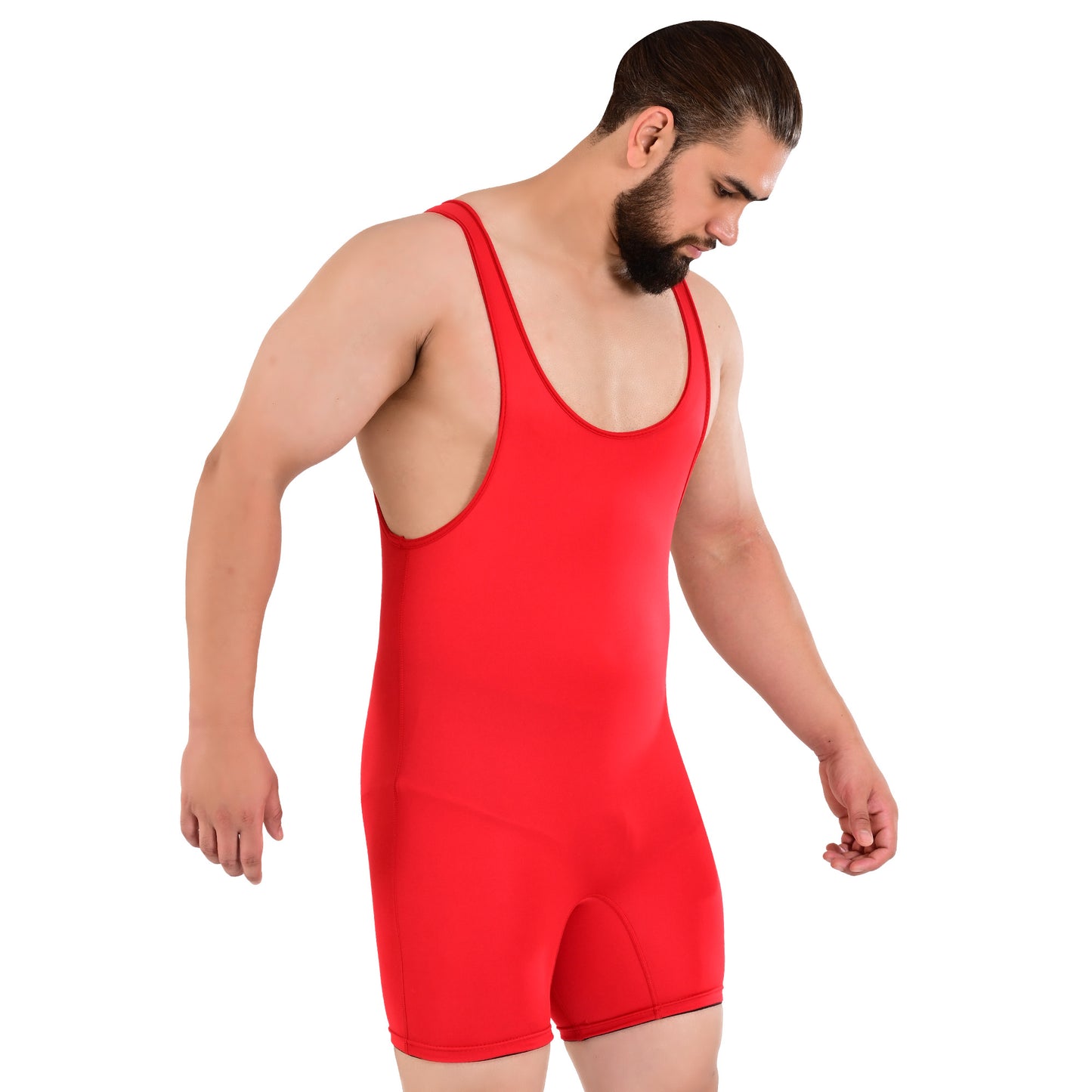 ROAR Men’s Wrestling Singlet Sports Gym Powerlifting Bodybuilding Vest Top