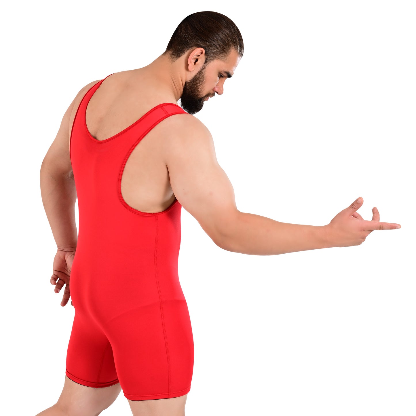 ROAR Men’s Wrestling Singlet Sports Gym Powerlifting Bodybuilding Vest Top