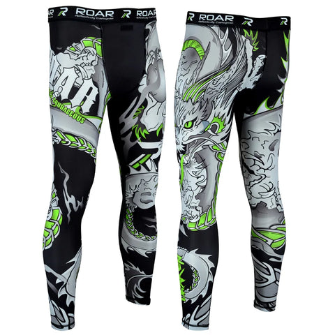 Roar MMA Spats Bjj Compression No Gi Leggings Men Grappling Muay Thai Tight - Roar-int
