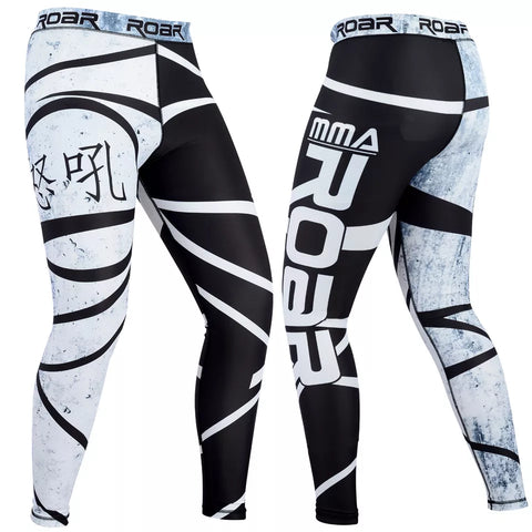 Roar MMA Spats Bjj Compression No Gi Leggings Men Grappling Muay Thai Tight - Roar-int