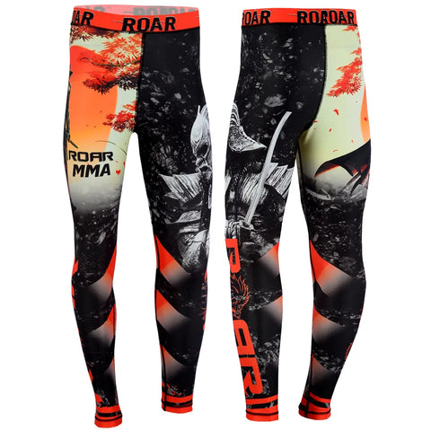Roar MMA Spats Bjj Compression No Gi Leggings Men Grappling Muay Thai Tight - Roar-int