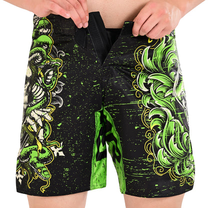 ROAR Kick Boxing MMA Cage Fight Grappling MUAY Thai Men's Short BJJ Shorts