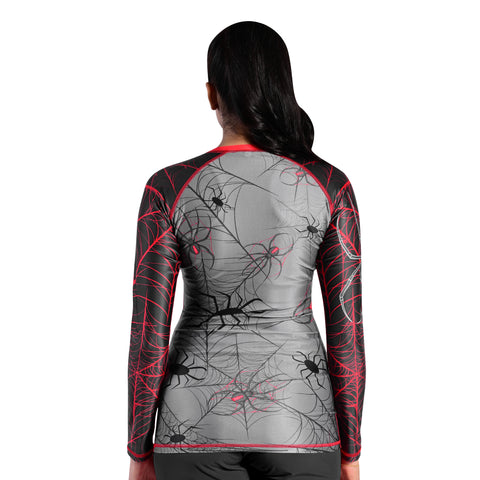ROAR Ladies MMA Rash Guard Spinne