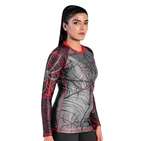 ROAR Ladies MMA Rash Guard Spinne