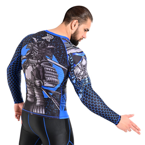 ROAR MMA Viking Rash Guard Fight Training Gym Fitness Full Sleeve Workout Shirt