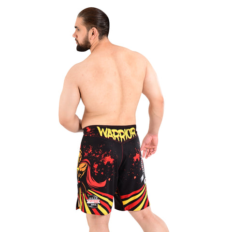 Roar Bjj Nogi Compression Grappling fight Workout Sublimated Shorts With Phone Pocket For Men