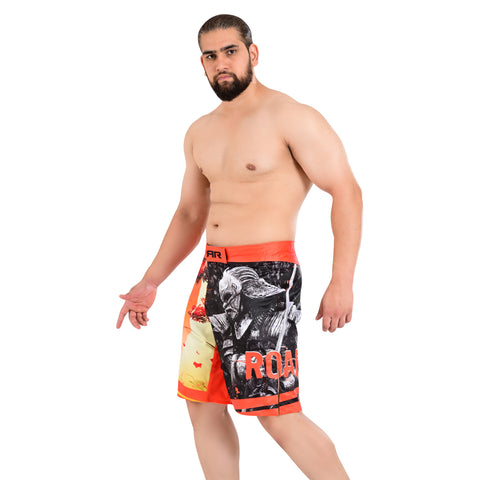 Roar Bjj Nogi Compression Grappling fight Workout Sublimated Shorts With Pocket For Men