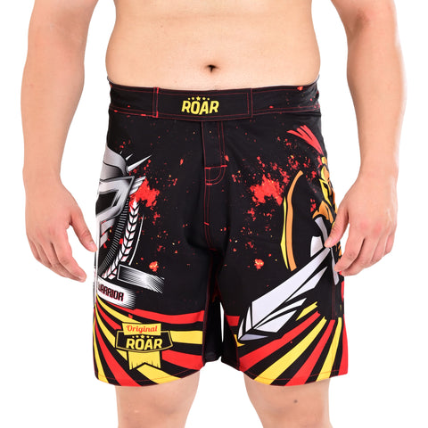 Roar Bjj Nogi Compression Grappling fight Workout Sublimated Shorts With Phone Pocket For Men