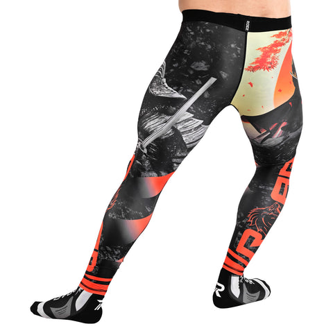 ROAR MMA BJJ Leggings Base Layer Gym Workout No Gi Grappling Jiu Jitsu Spats